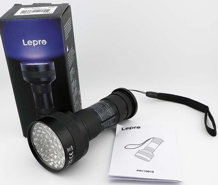 Lepro ブラックライト led UVライト レジン用 硬化 51LED