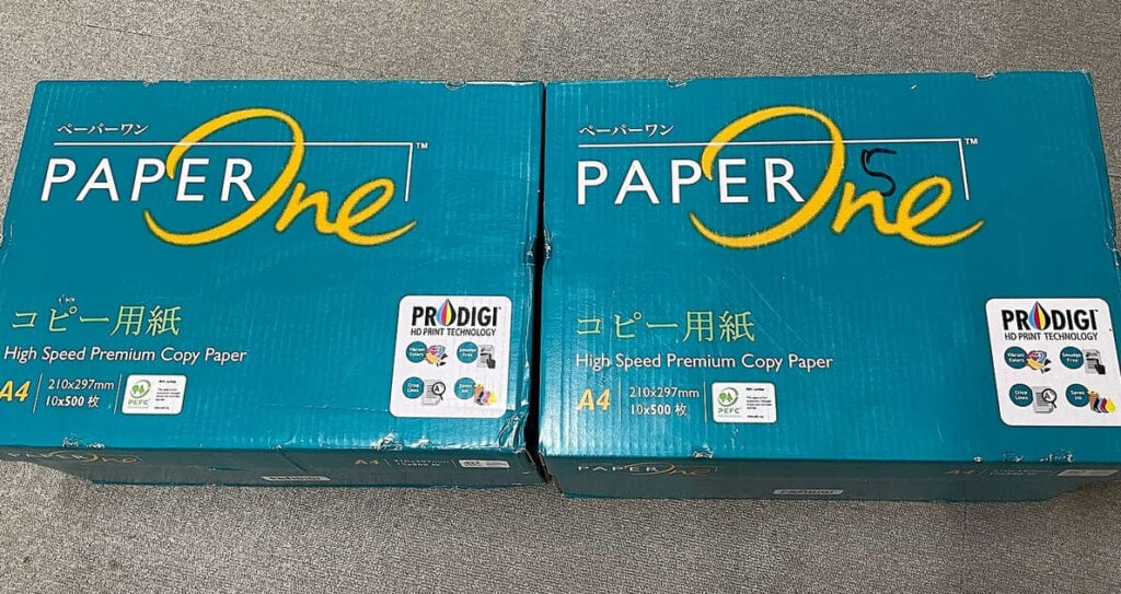 コピー用紙 A4 5000枚(500枚×10冊)ペーパーワン