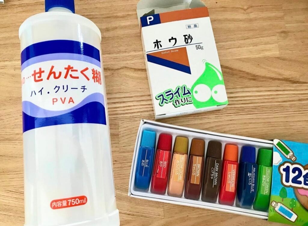 ダイソー ホウ砂 スライム, スライム 作り方 ダイソー, ホウ砂 100均, スライム 材料 100均, ダイソー スライム 実験 レビュー