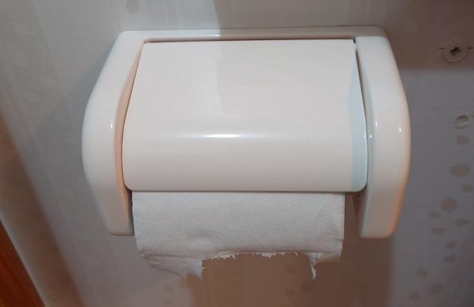 カクダイ(KAKUDAI) トイレ補修 ワンタッチペーパーホルダー
