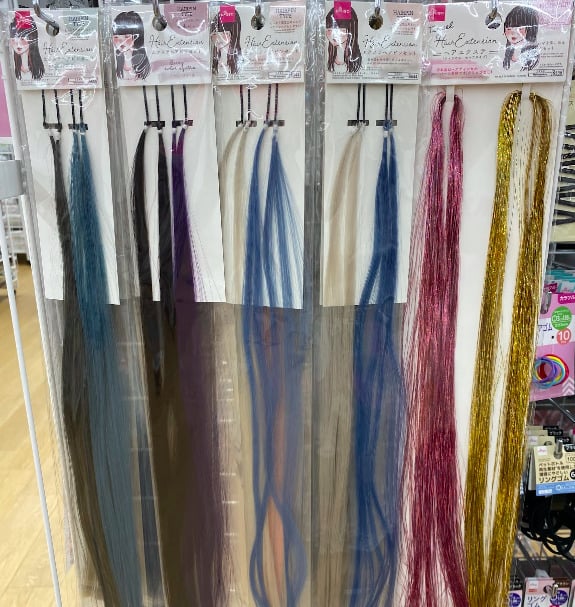100均 ヘアエクステ セリア レビュー, セリア エクステ ダイソー 比較, 100均 エクステ 使い心地 検証, セリア ヘアエクステ 違い コスパ
