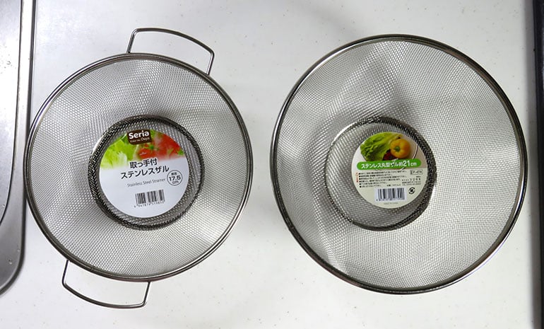 ダイソー こし器 1年 使用レビュー, こし器 ダイソー 味噌こし 油こし 裏ごし, ダイソー こし器 セリア ニトリ 比較, こし器 ダイソー 本音レビュー