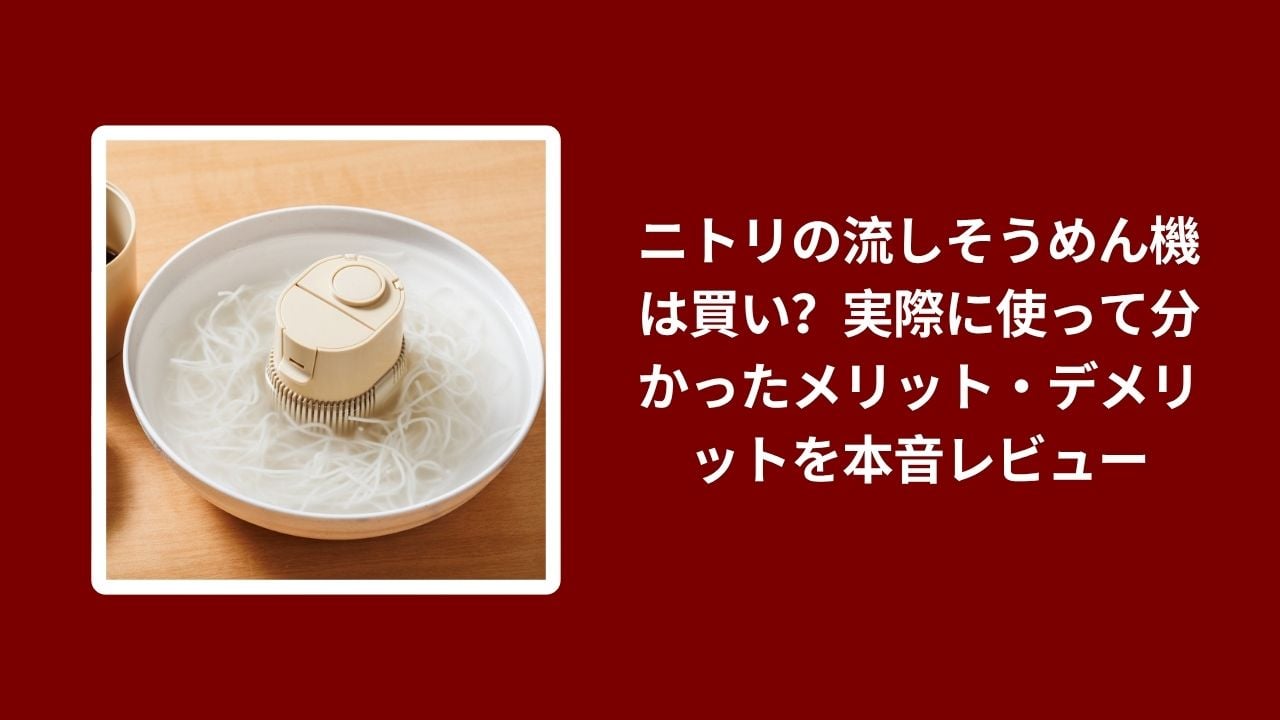ニトリ 流しそうめん機 購入レビュー, 流しそうめん機 ニトリ メリット デメリット, ニトリ そうめん機 使用感 レビュー, 流しそうめん機 ニトリ 本音レビュー