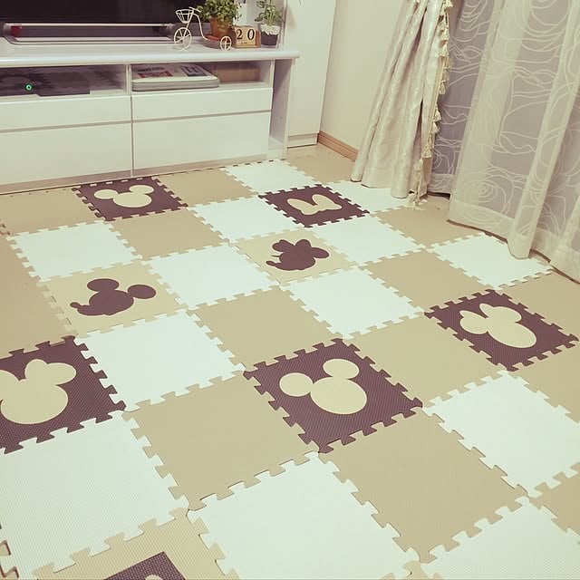 西松屋 プレイマット 購入レビュー, プレイマット 西松屋 3年 使用感, 西松屋 プレイマット 防音 厚み, プレイマット 後悔ポイント 解説